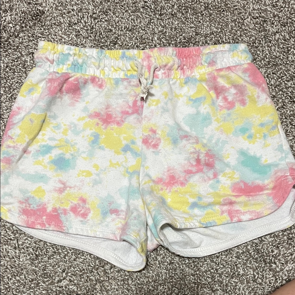 Cat & Jack Colorful Tie-Dye Shorts